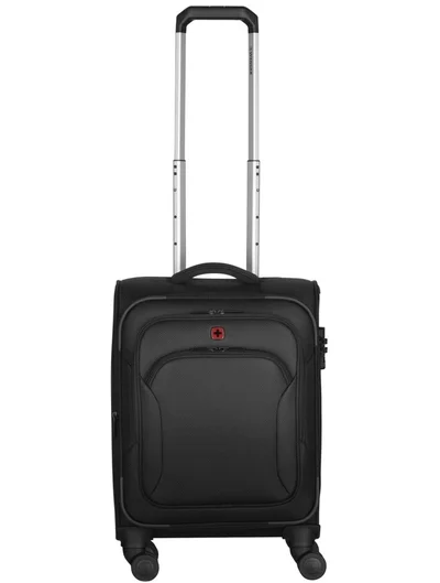 Wenger Vibrave 46 Cm Softcase 4-Double Wheeled Expandable Cabin Luggage Trolley - Anthra